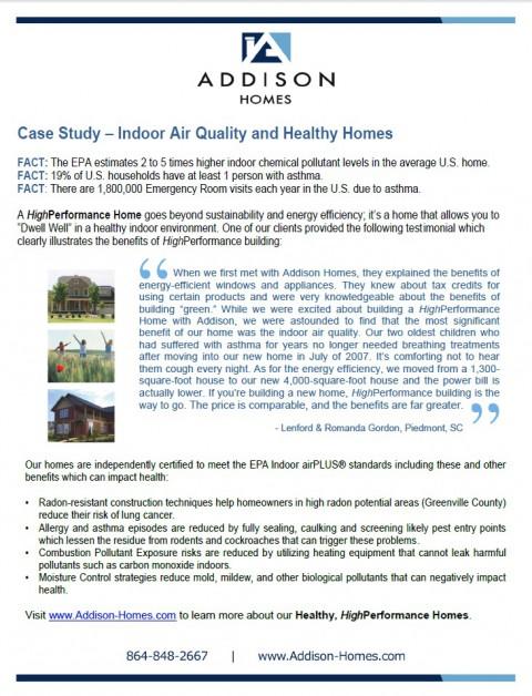 Front page of case study