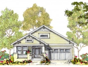 An artists rendition of one of our many model homes!