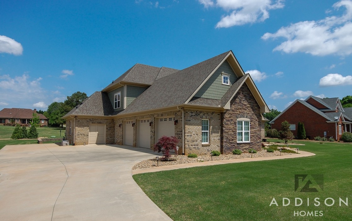 Side Exterior Angle of a High Performance Home by Addison Homes